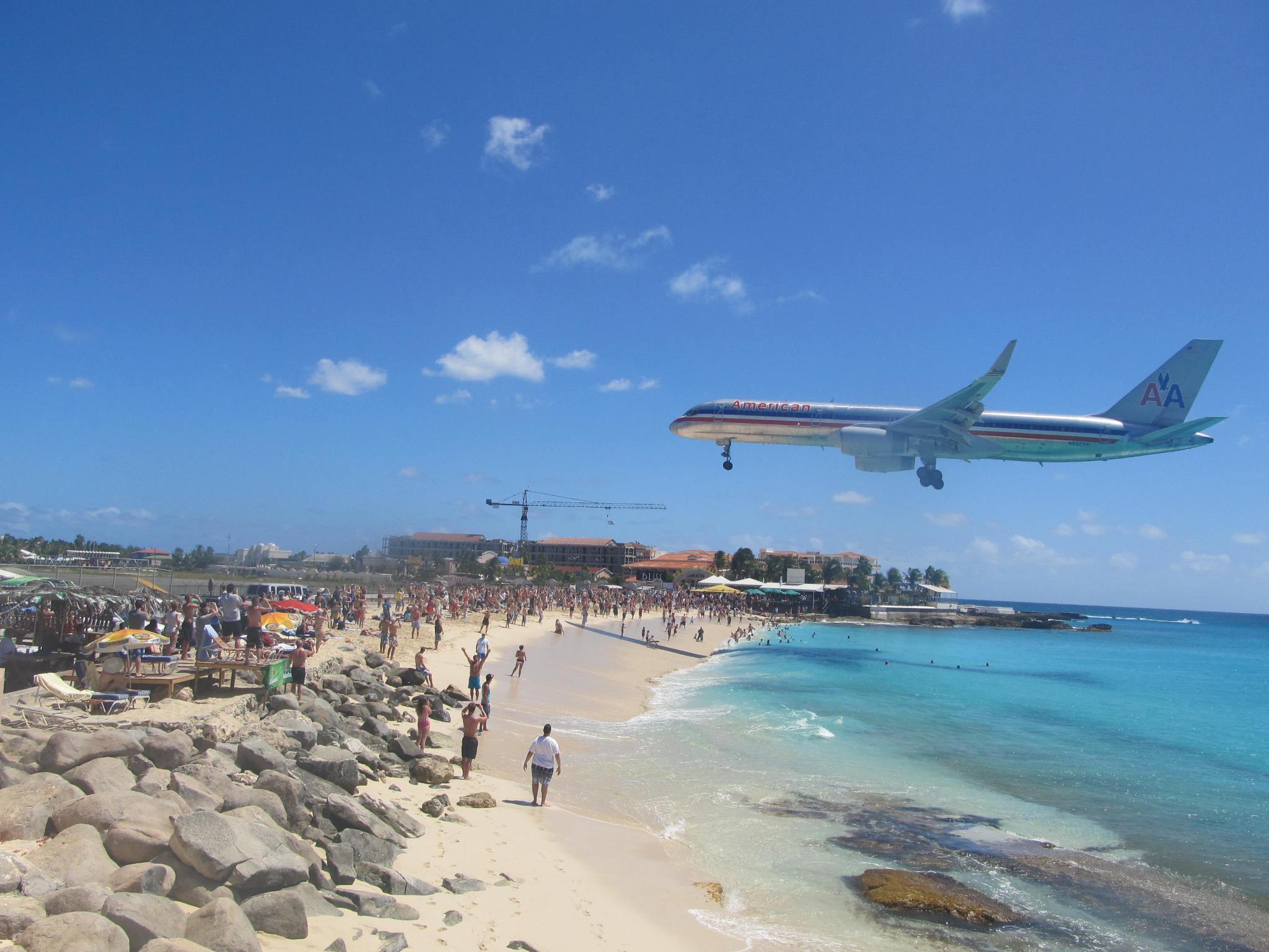 Beach Landings: Maho Beach, St. Maarten - Airport Lifestyle